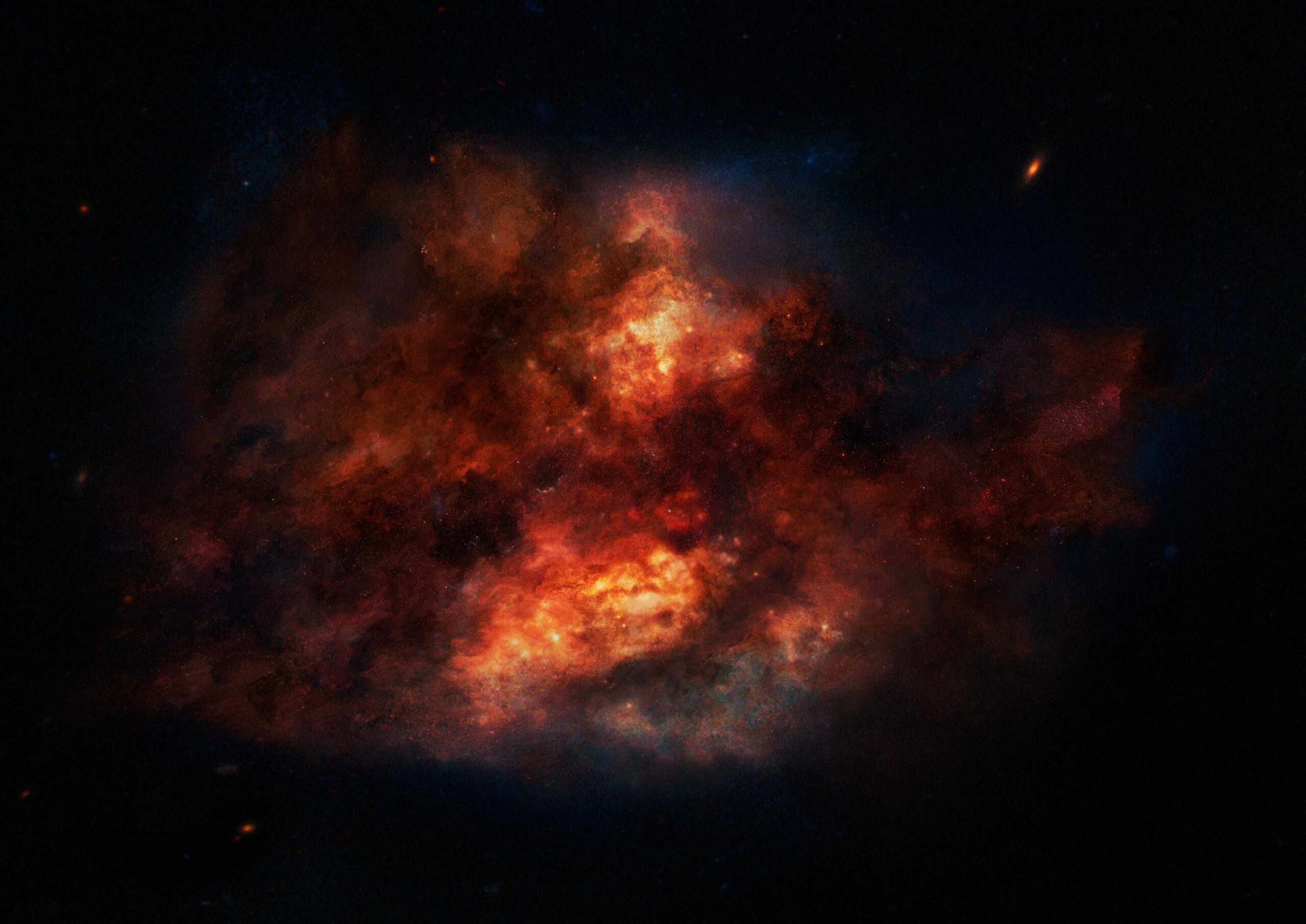 Galaxies in the distant Universe are seen during their youth and therefore have relatively short and uneventful star formation histories. This makes them an ideal laboratory to study the earliest epochs of star formation. But at a price — they are often enshrouded by obscuring dust that hampers the correct interpretation of the observations.
